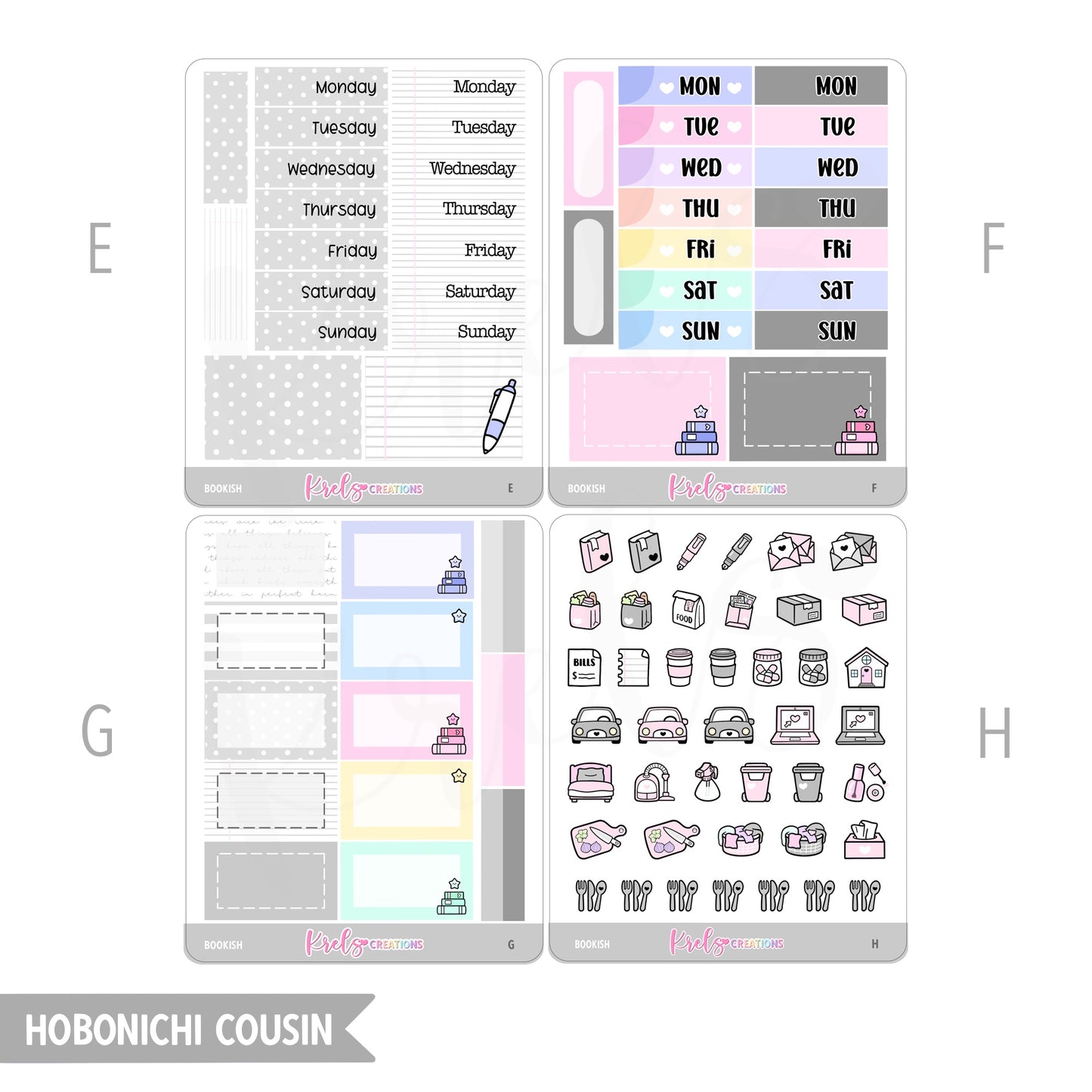 Bookish | Choose a kit