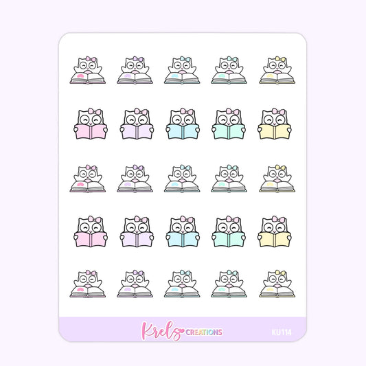 KU114 | Kuku reading books