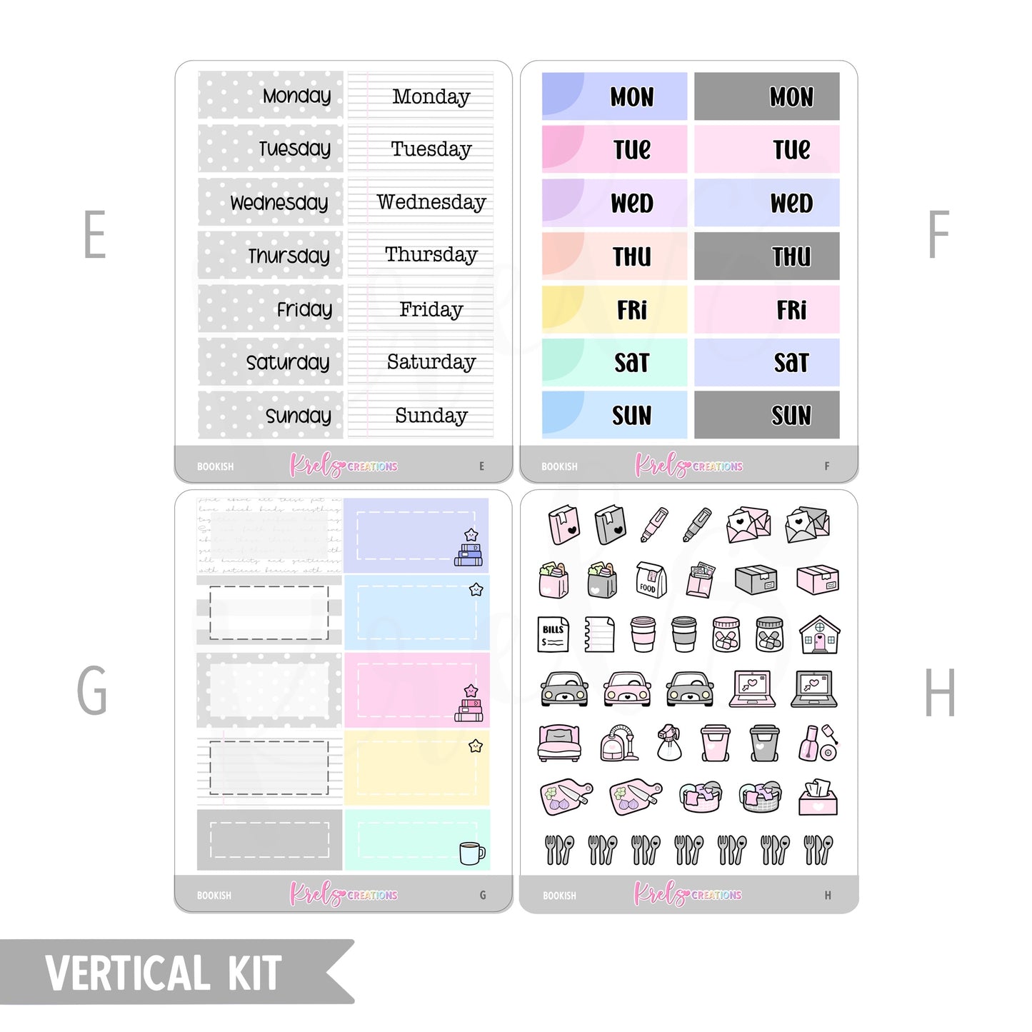 Bookish | Choose a kit