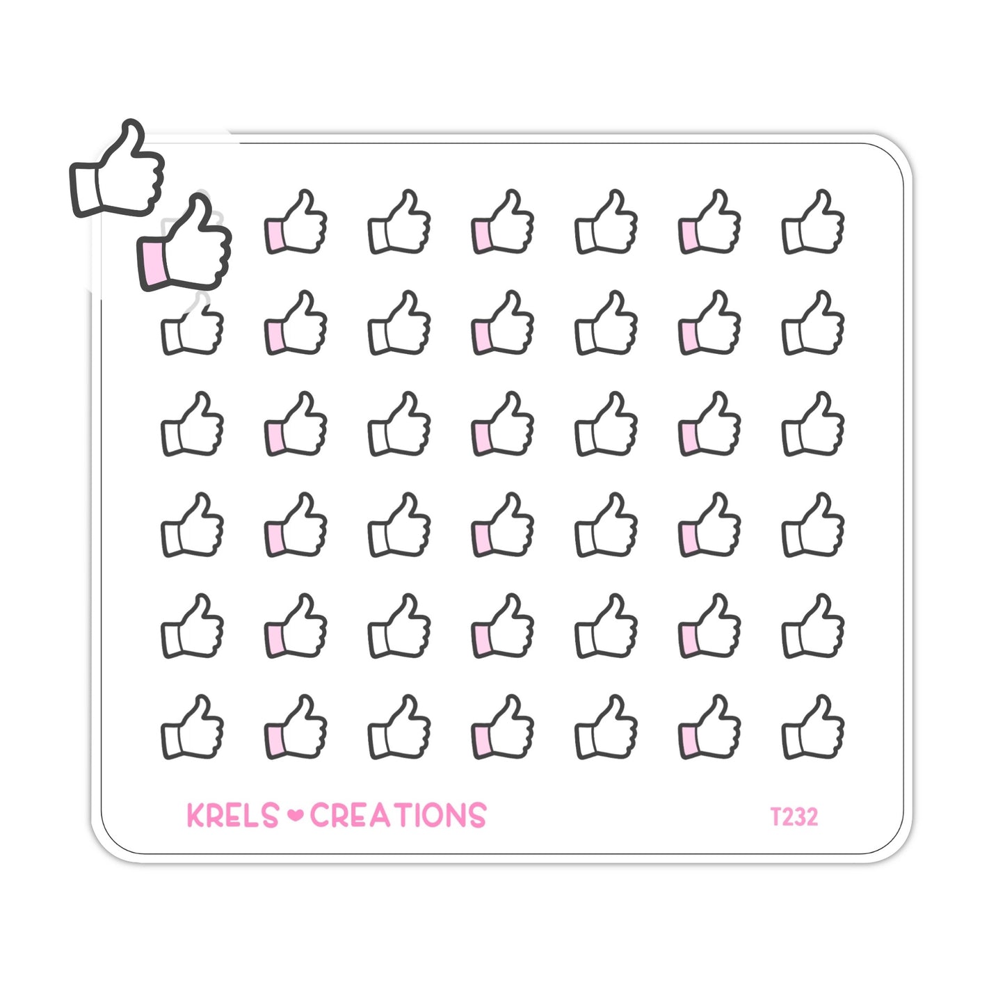 Thumbs up | T232