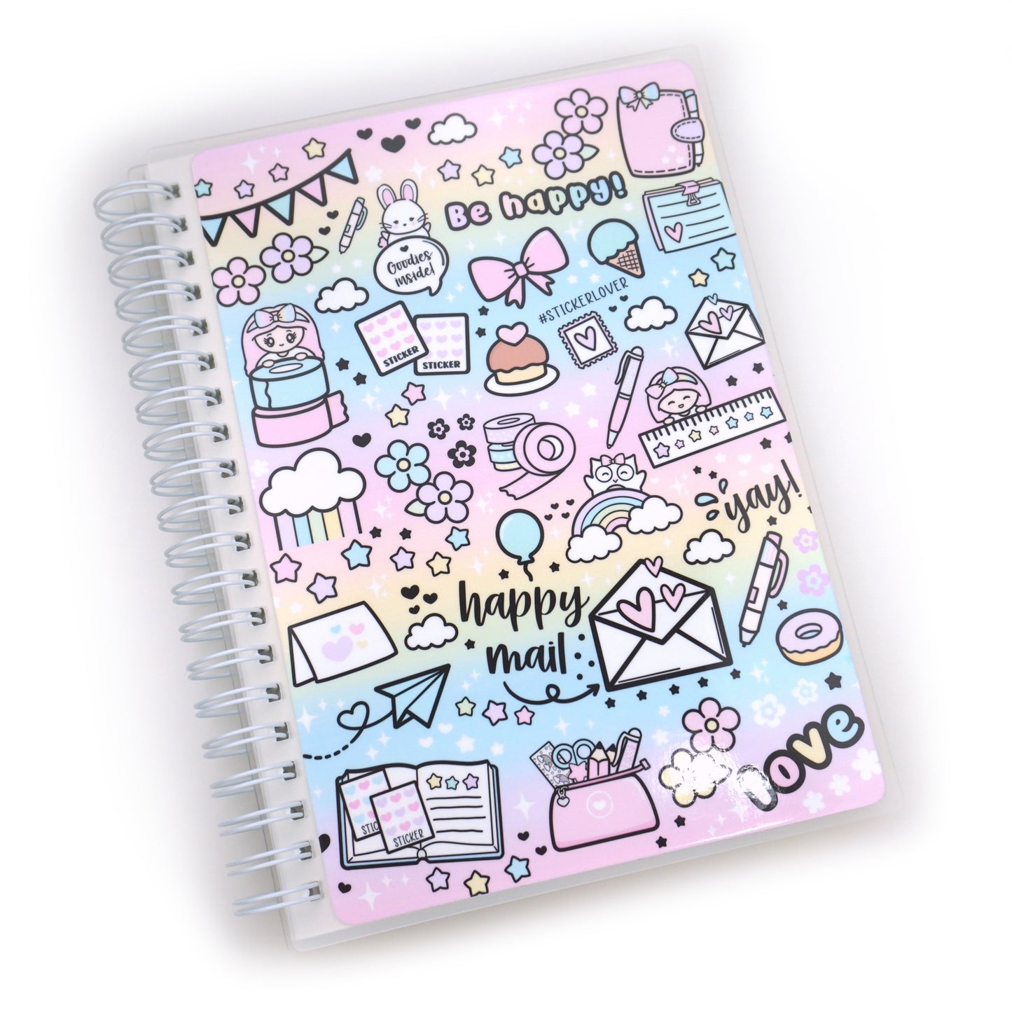 Reusable Sticker Book | Love doodles