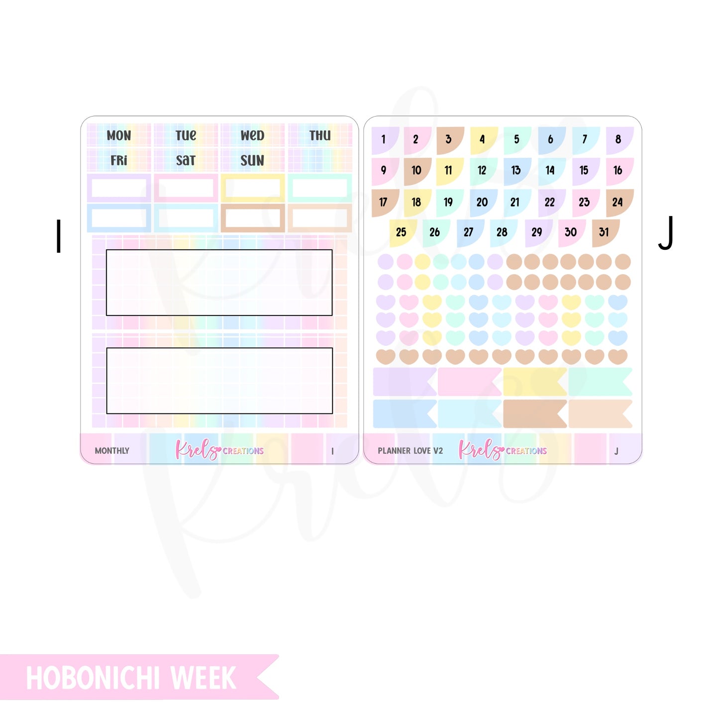 Planner love 2 | Choose a kit
