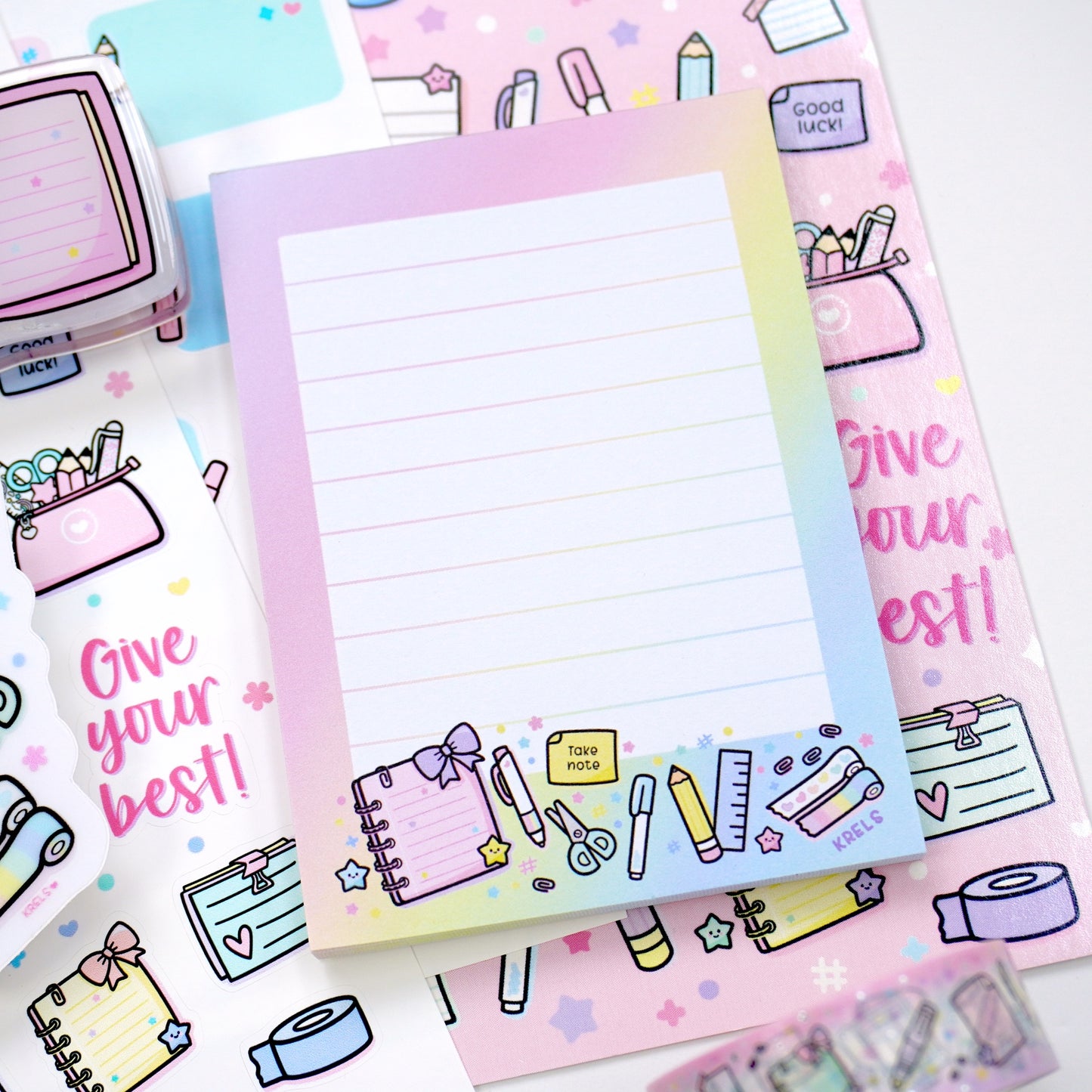 Notepad | Paper and pen