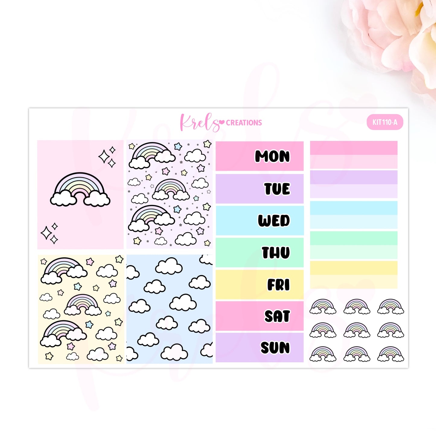 KIT110 | Rainbows | Mini vertical kit