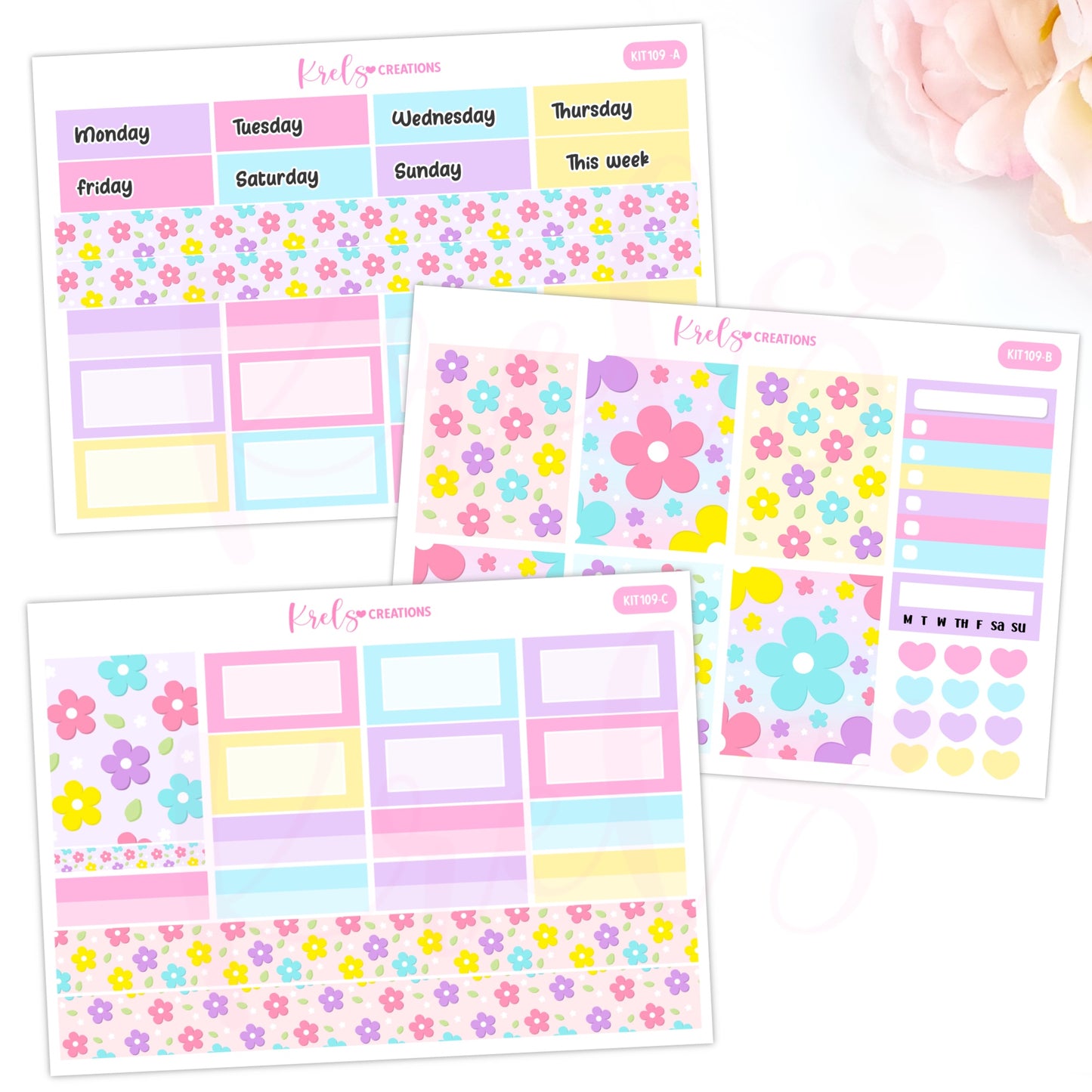 KIT109 | Blooms | Vertical Kit