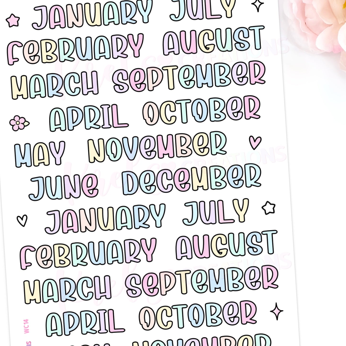 WC14 | Month Script