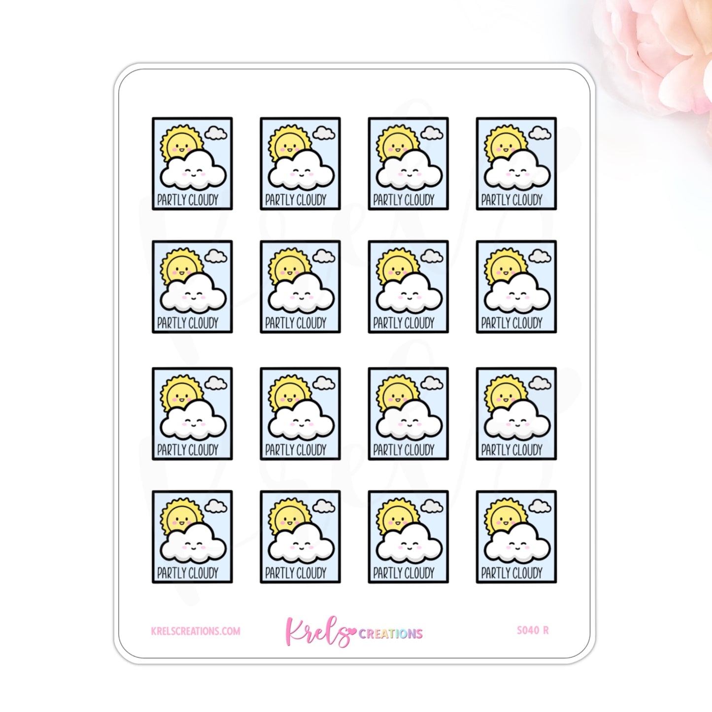 S035 | Weather Icons | Pastel