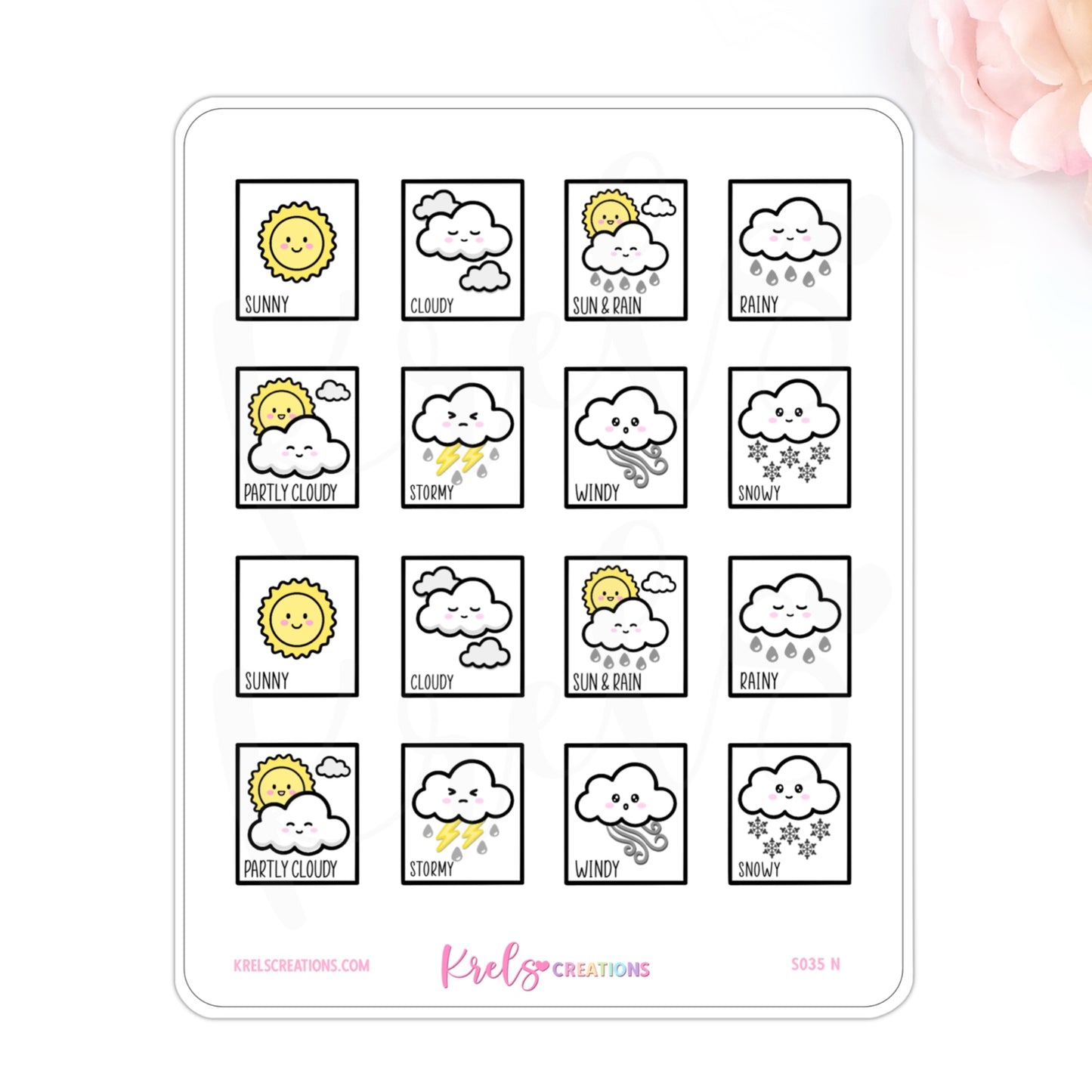 S035 | Weather Icons | Neutral