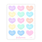 DC168 | Candy heart date covers