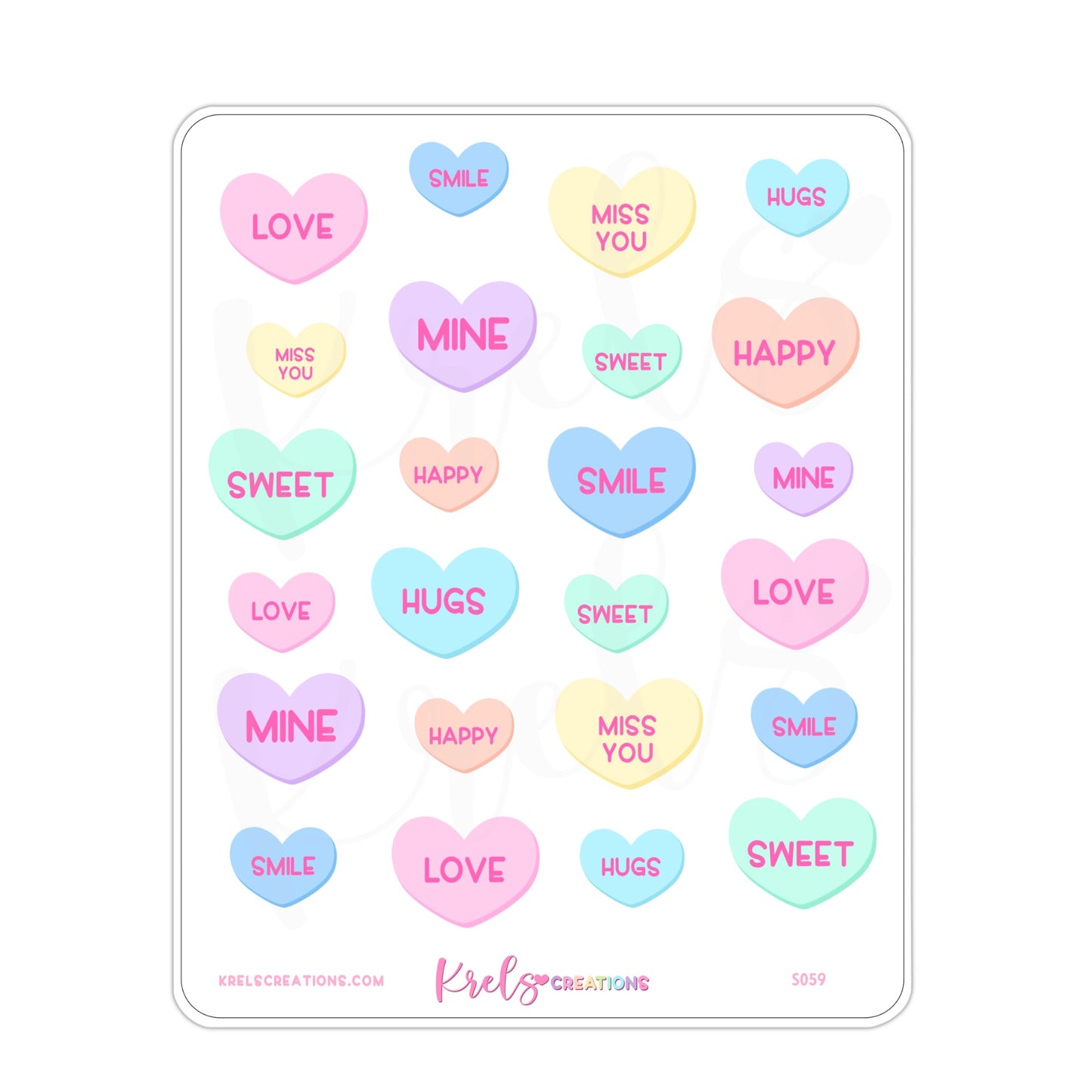 S059 | Candy hearts