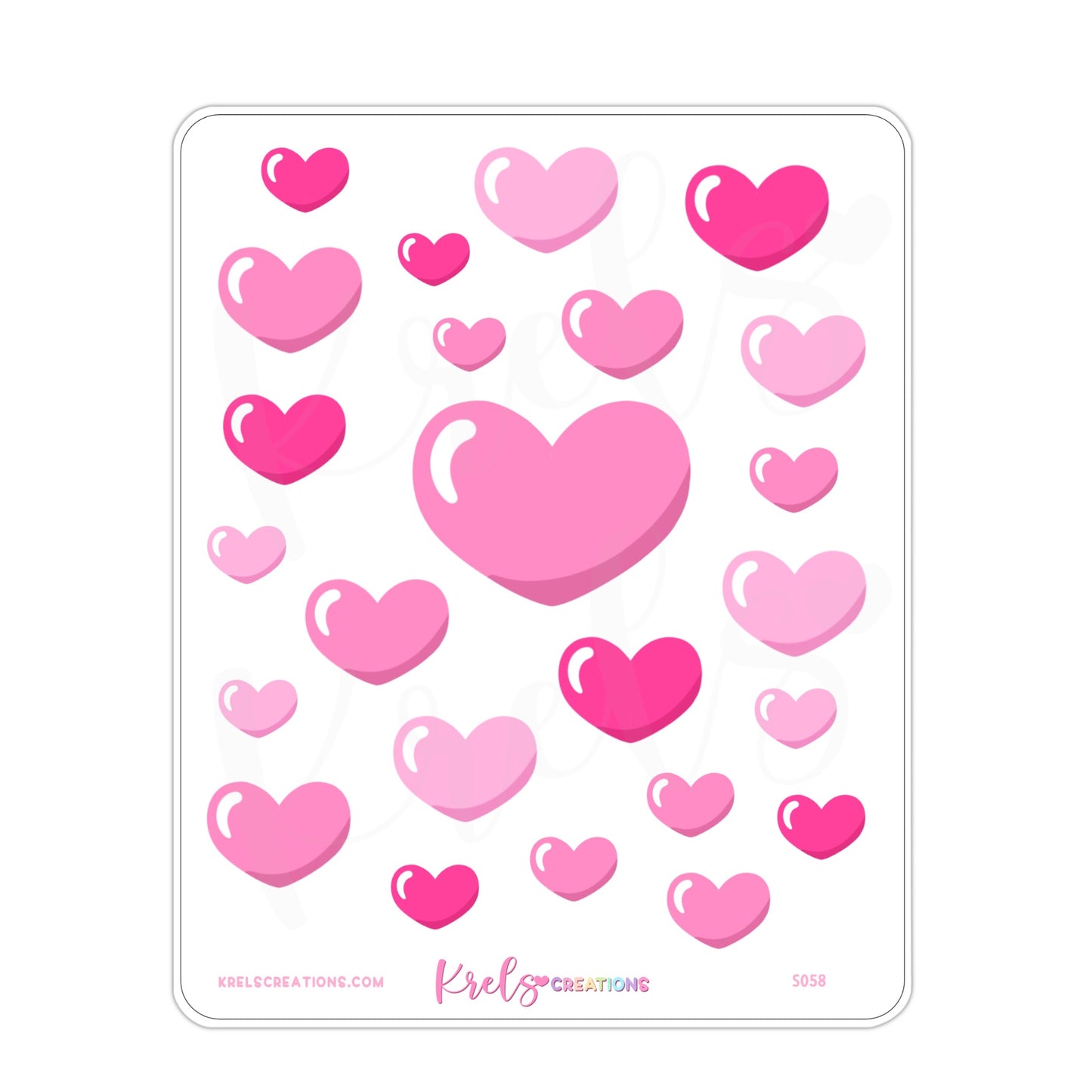 S058 | Pink Hearts