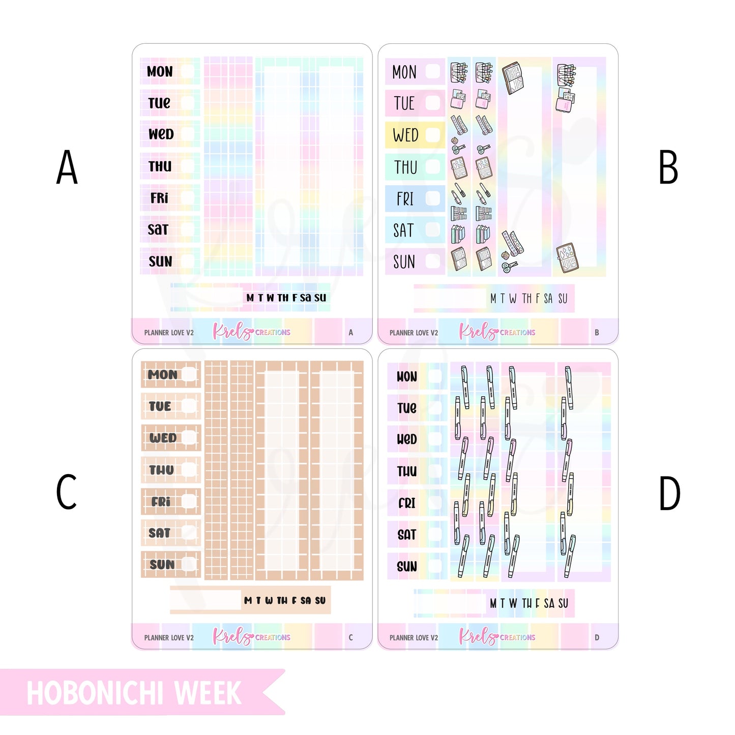 Planner love 2 | Choose a kit
