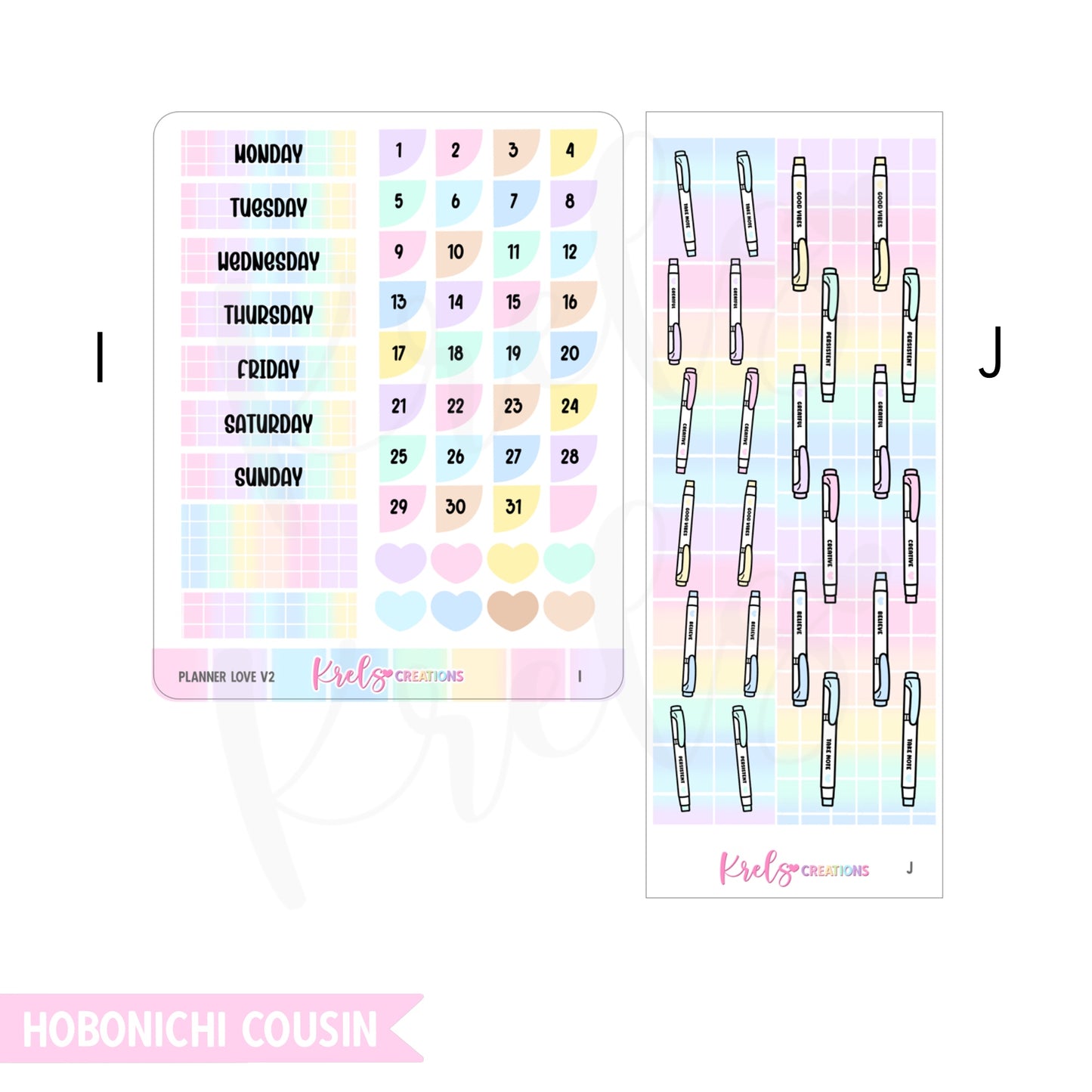 Planner love 2 | Choose a kit