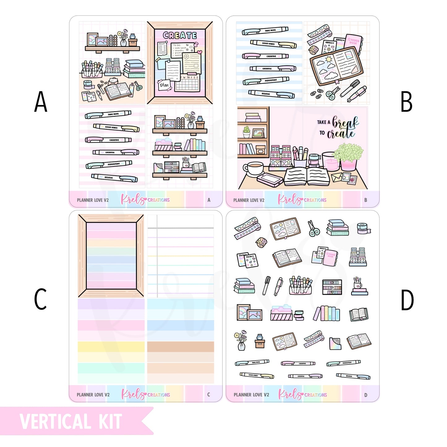 Planner love 2 | Choose a kit