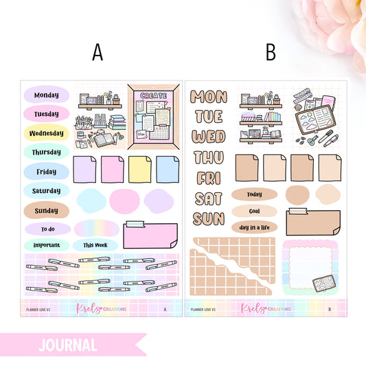 Planner love 2 | Journaling sticker