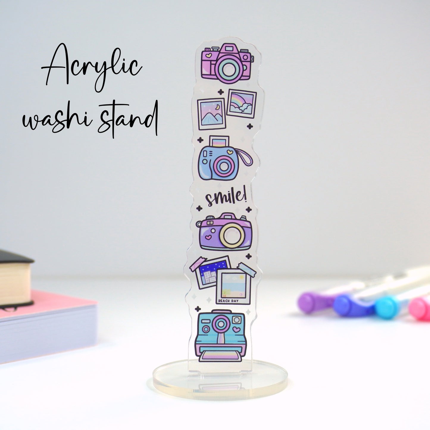 Acrylic Washi Stand | Camera