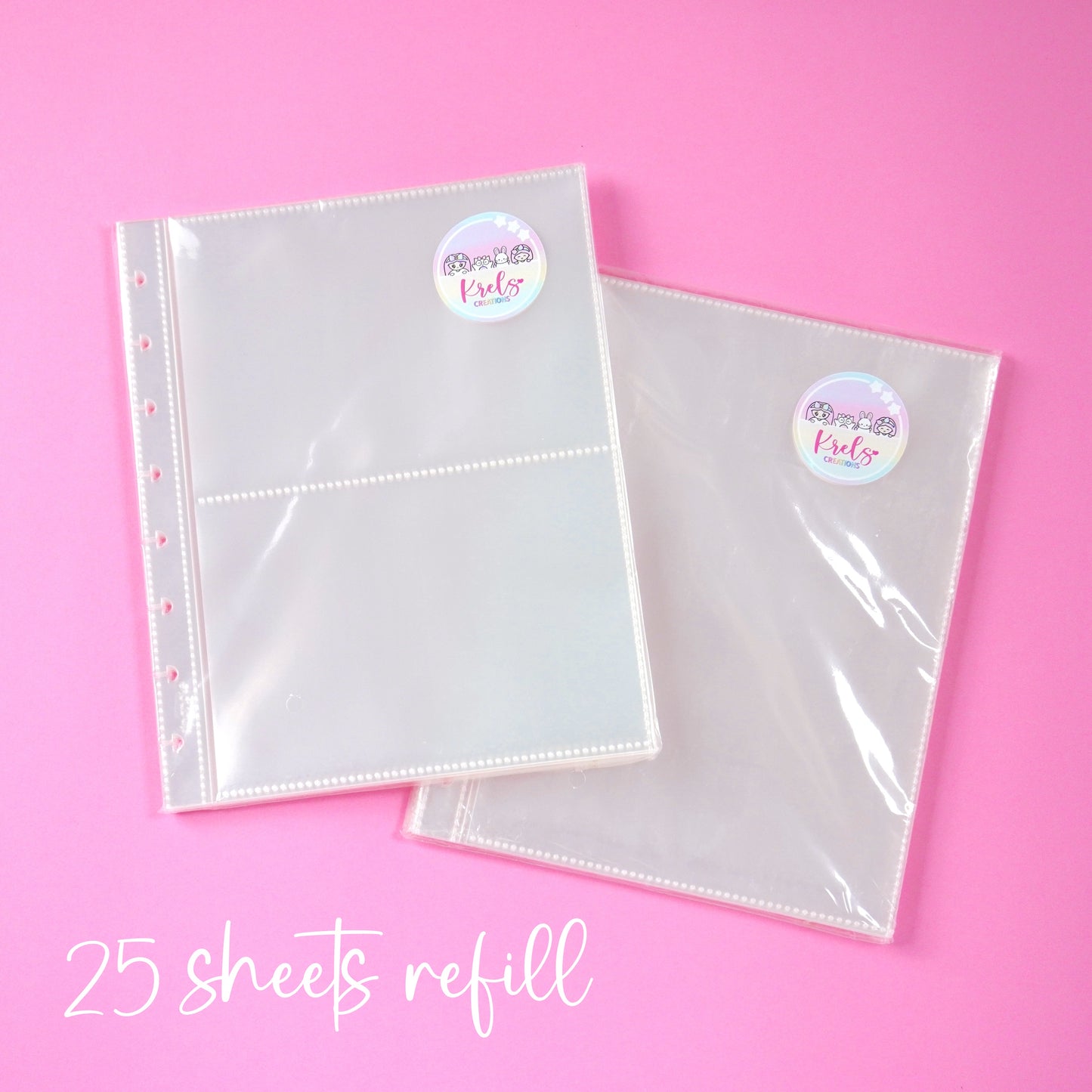 Refill Sheets for Disc Album