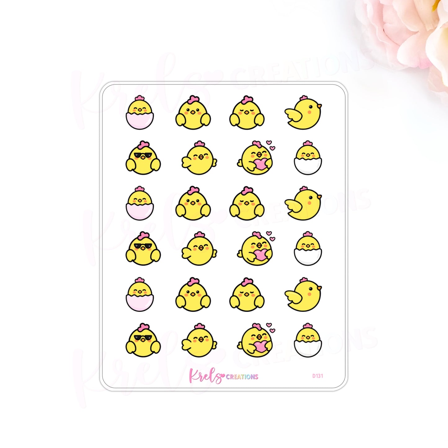 D131 | Baby Chicks icons