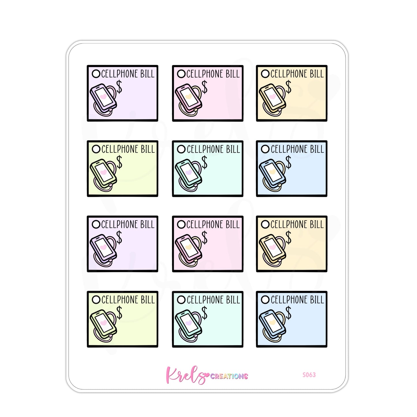 S063 | Cellphone bill