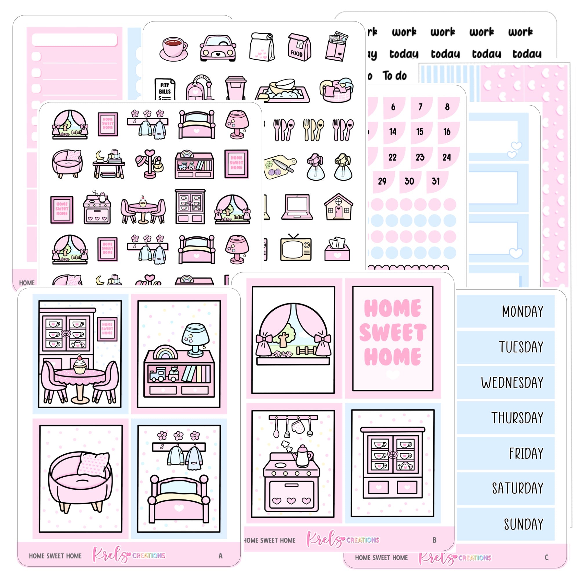 Home sweet home | Choose a kit – Krels Creations