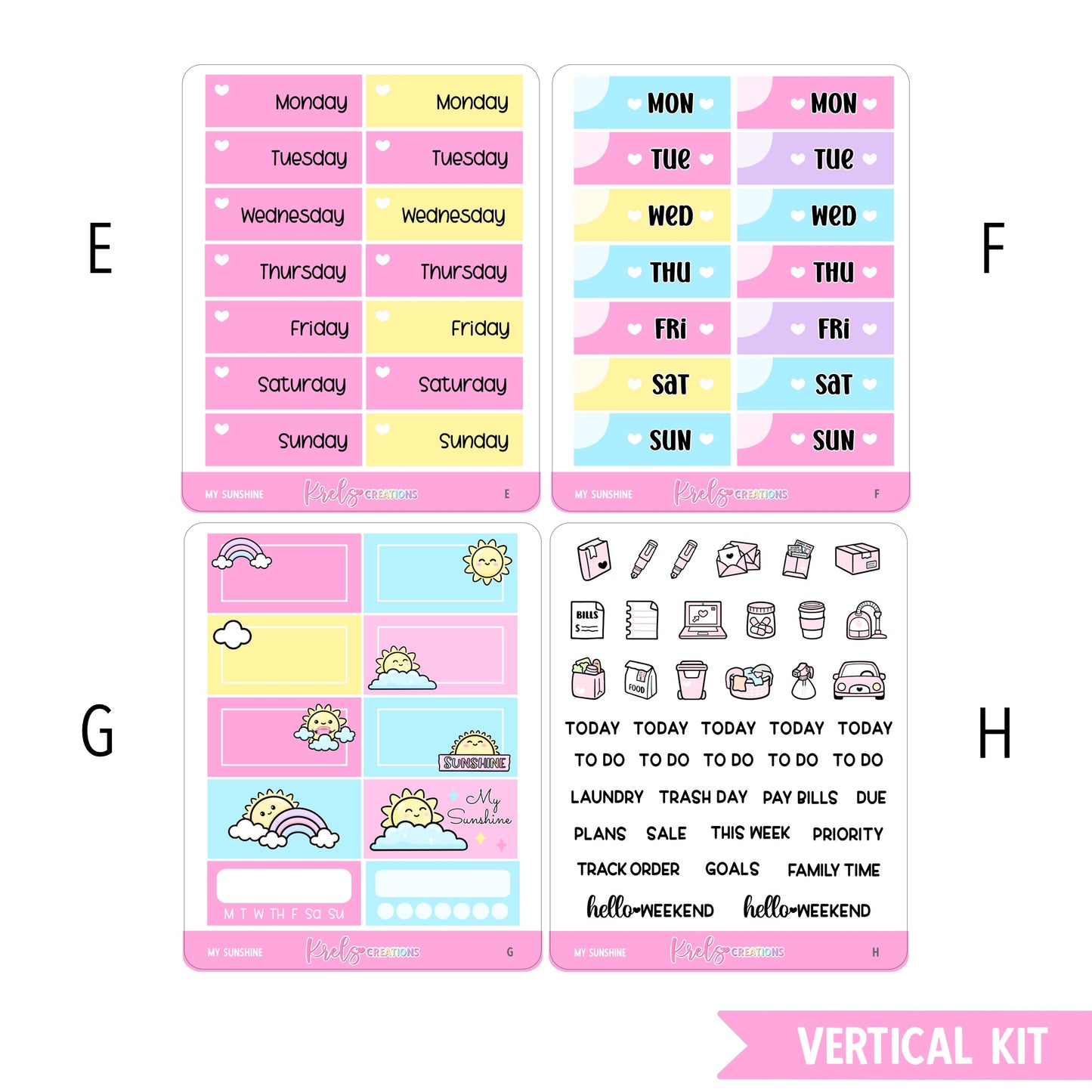 My Sunshine | Choose a kit