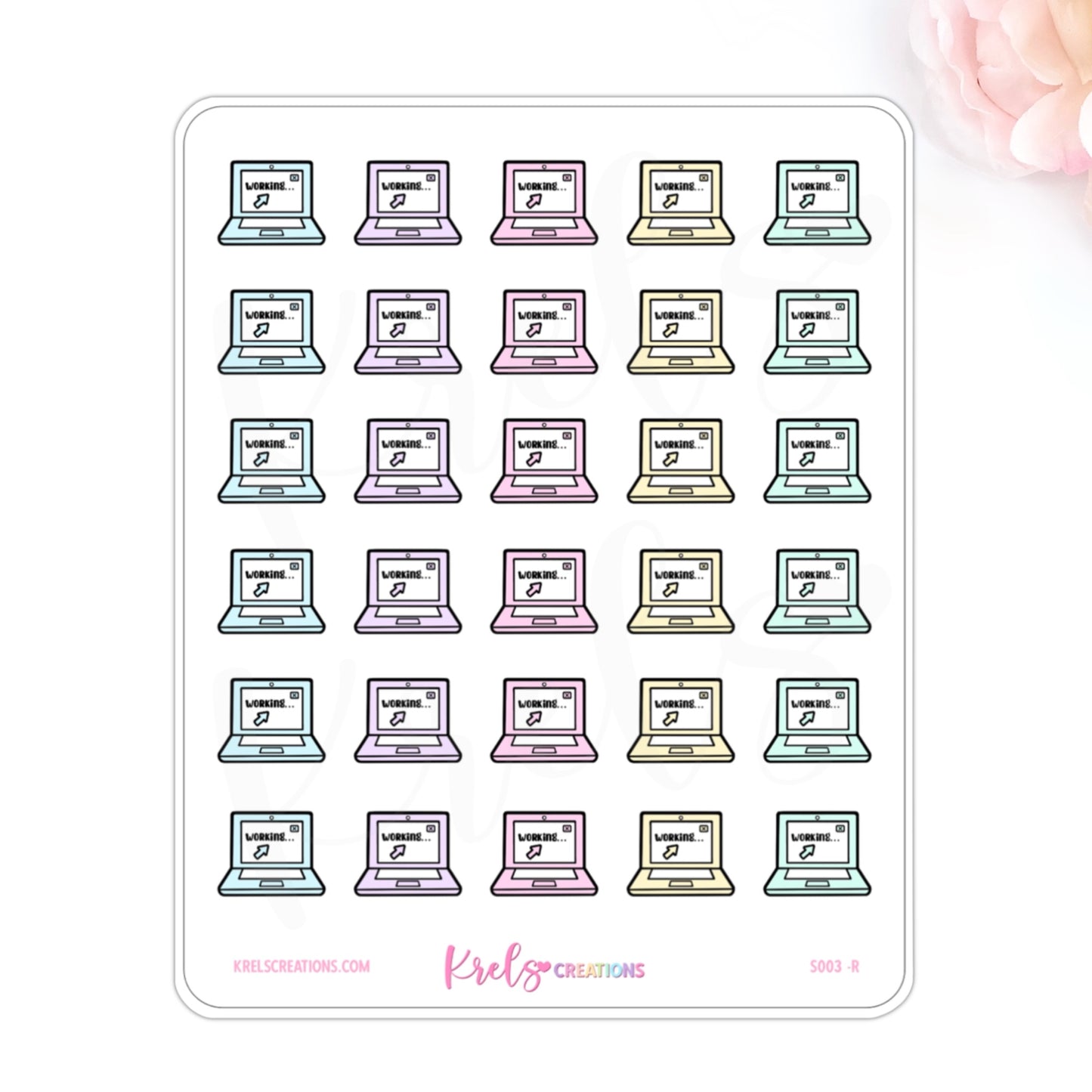 S003 | Laptop Stickers