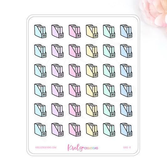 S002 | File Organizer Stickers