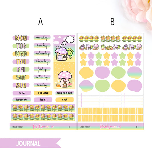 Magic Forest "Fall" | Journaling sticker
