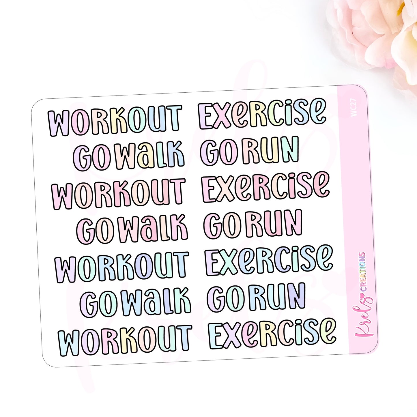 WC27 | Workout/Exercise/Run/Walk