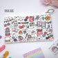 Stationery pouch | Love doodles -colorful