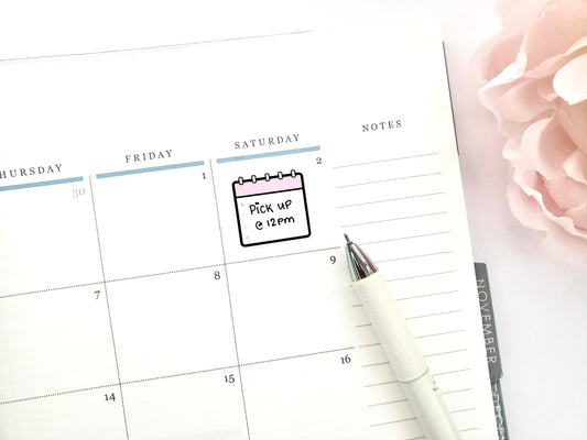 Notepad sticker | D32