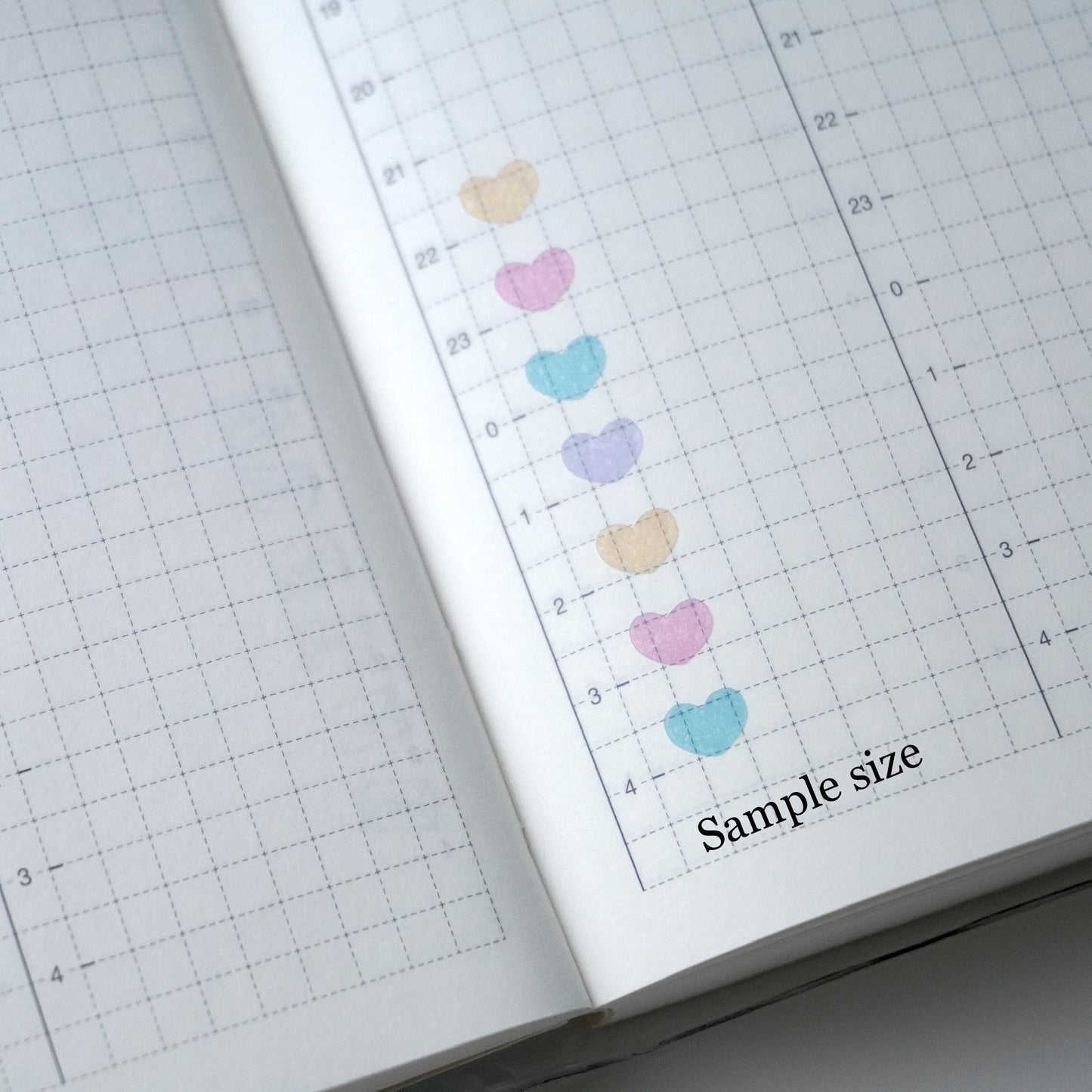 Marshmallow | Small Hearts | Transparent