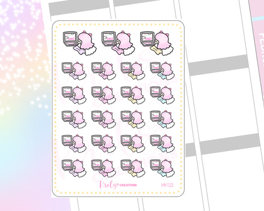 HK122| Happy Krels Binge on a laptop