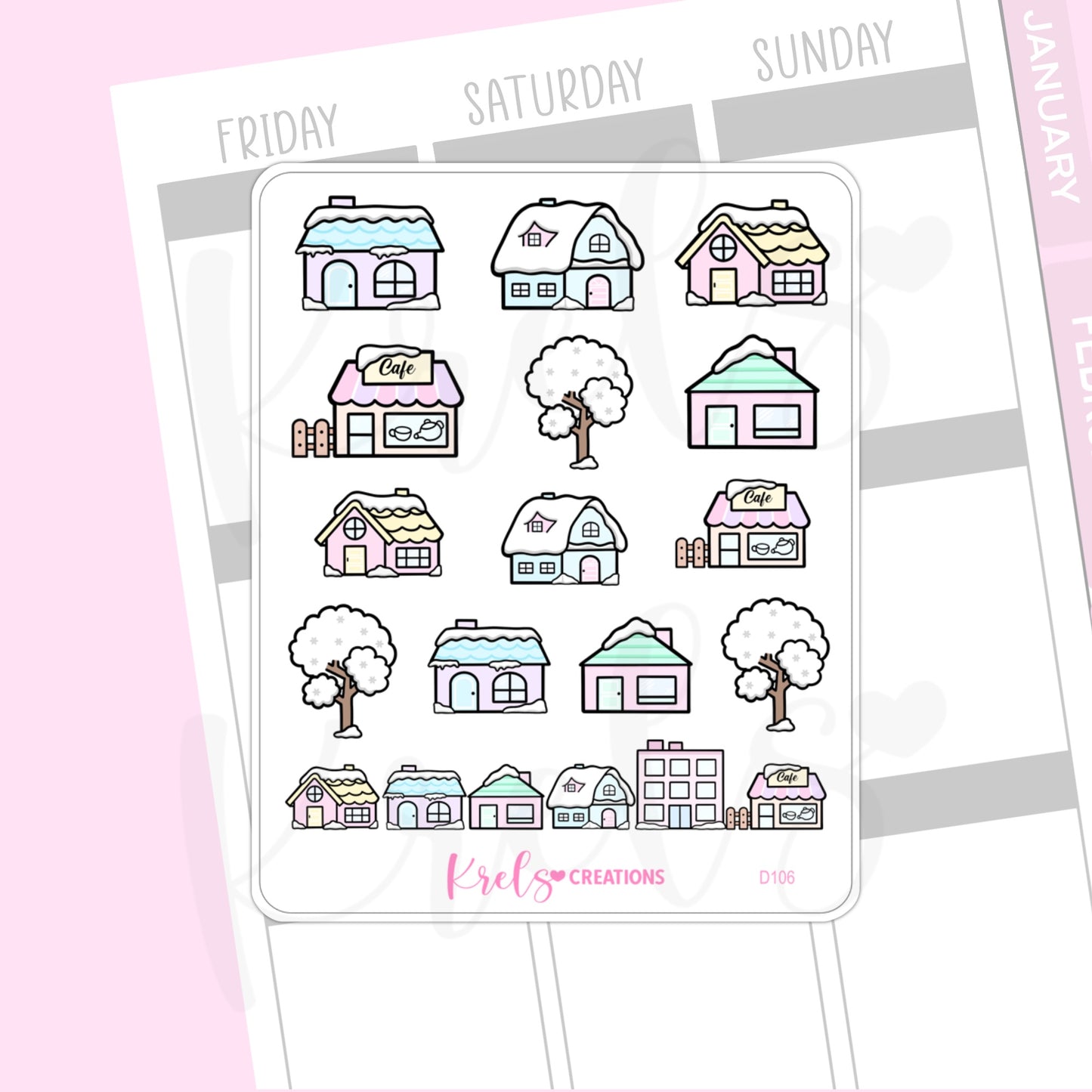 D106 | Winter in town