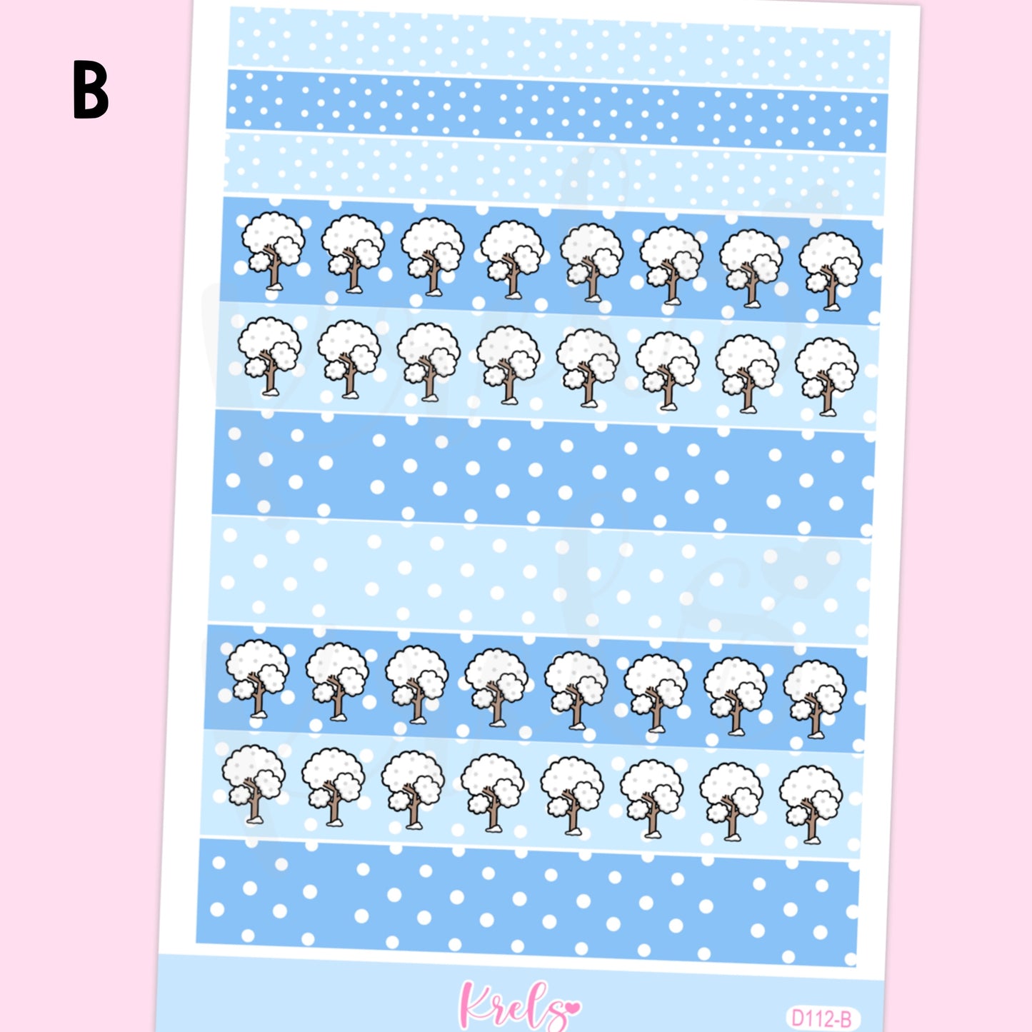 D112 | Polar Bear Journaling sticker