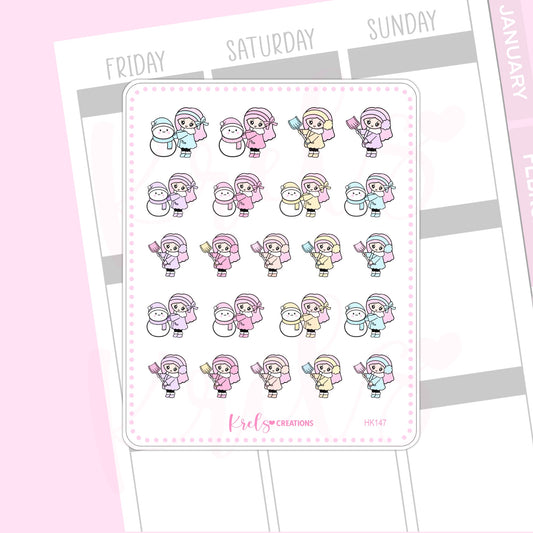 HK147 | Playing snow/shoveling (reformat)