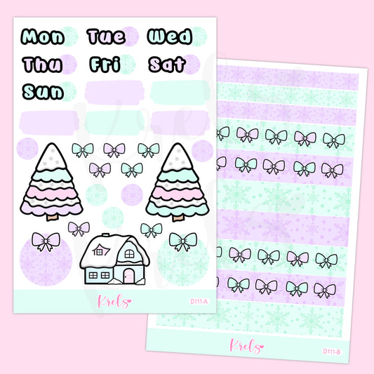 D111 | Cold Winter Journaling sticker