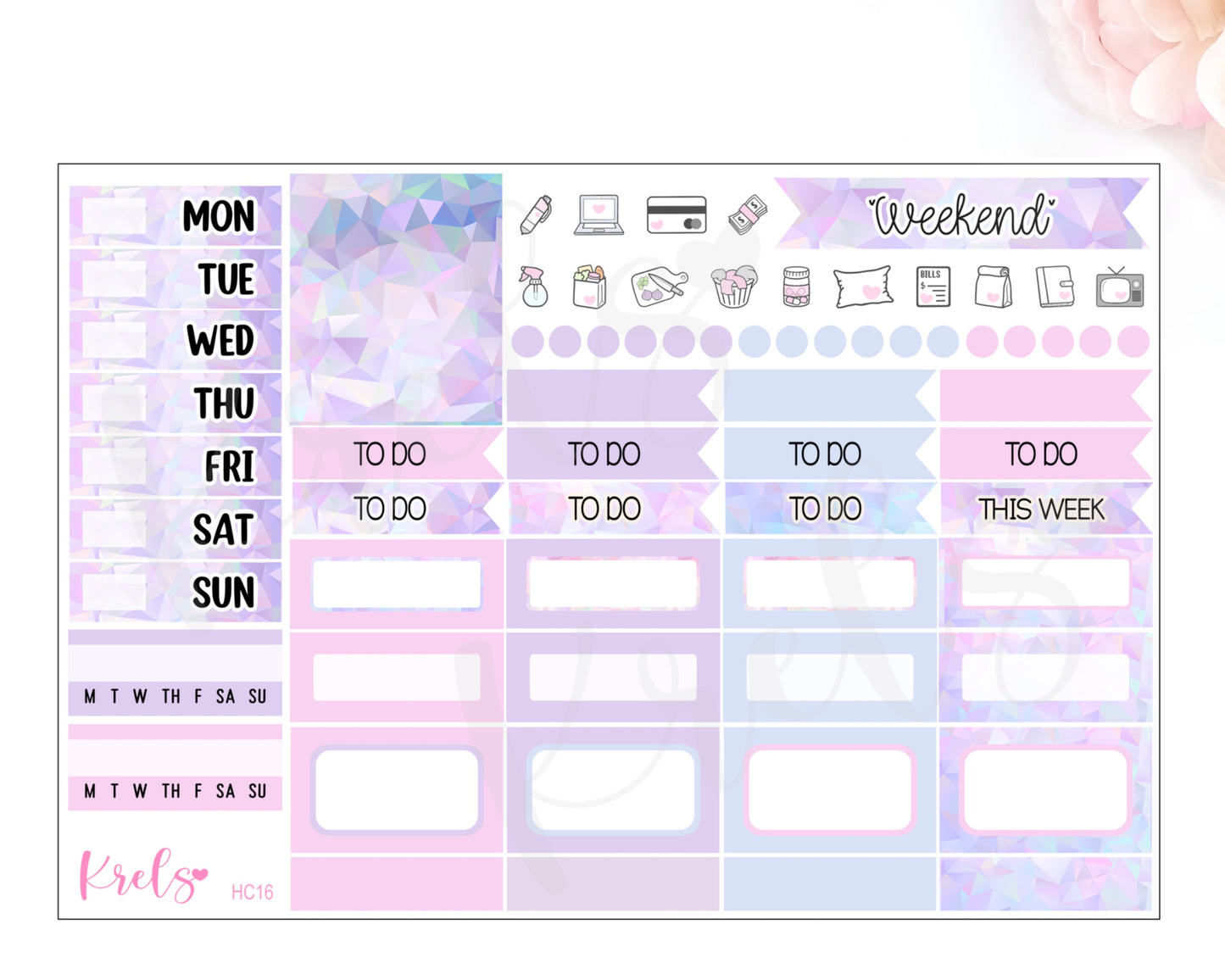 HC16| Crystals | Hobonichi cousin