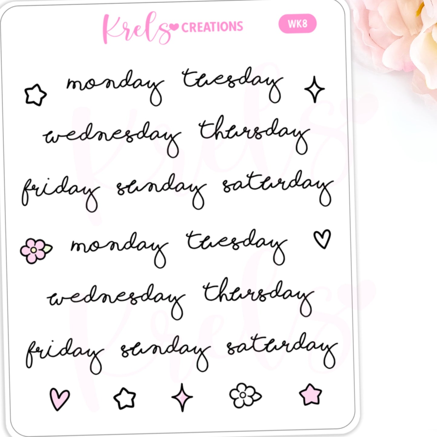 WK8 | Weekday