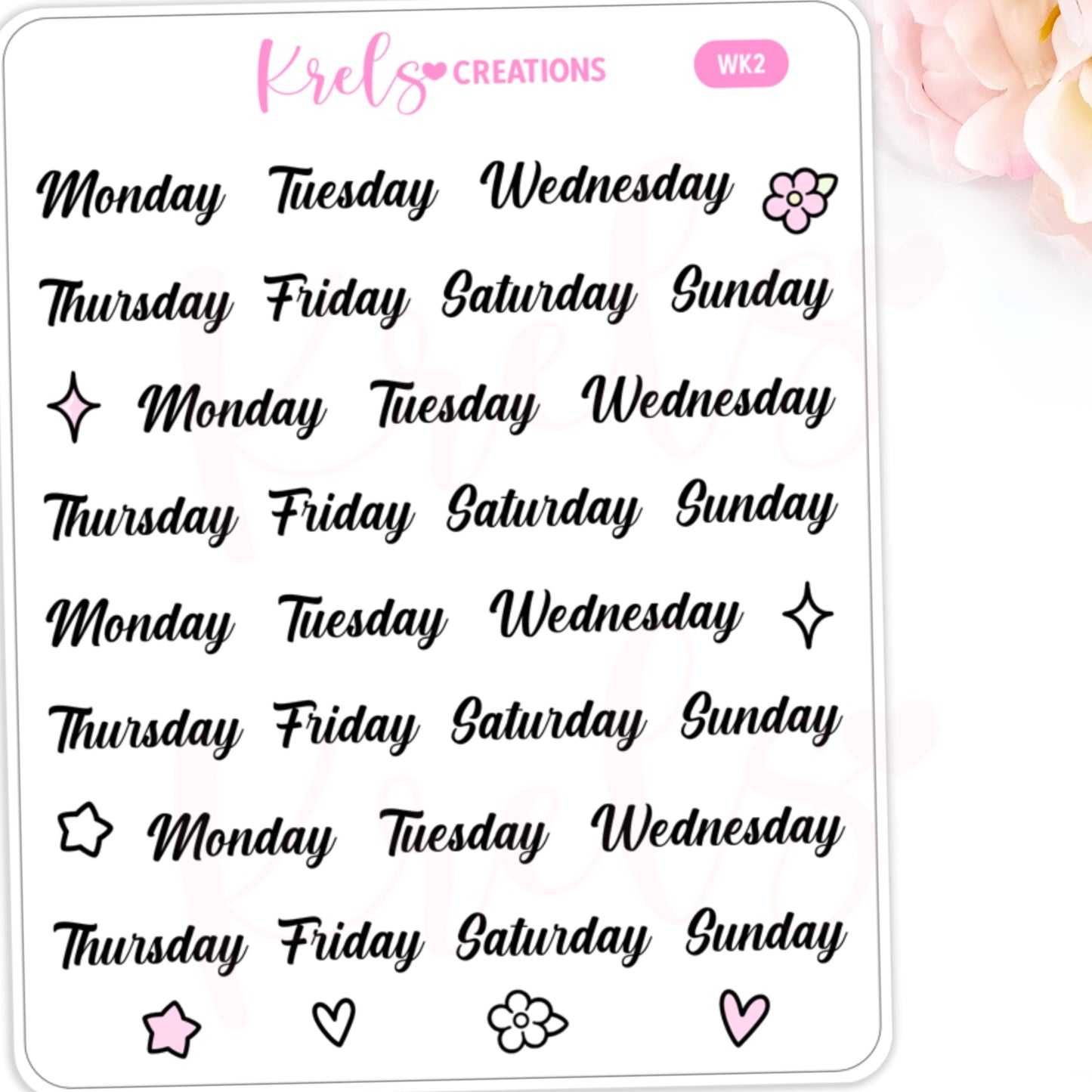 WK2 | Weekday