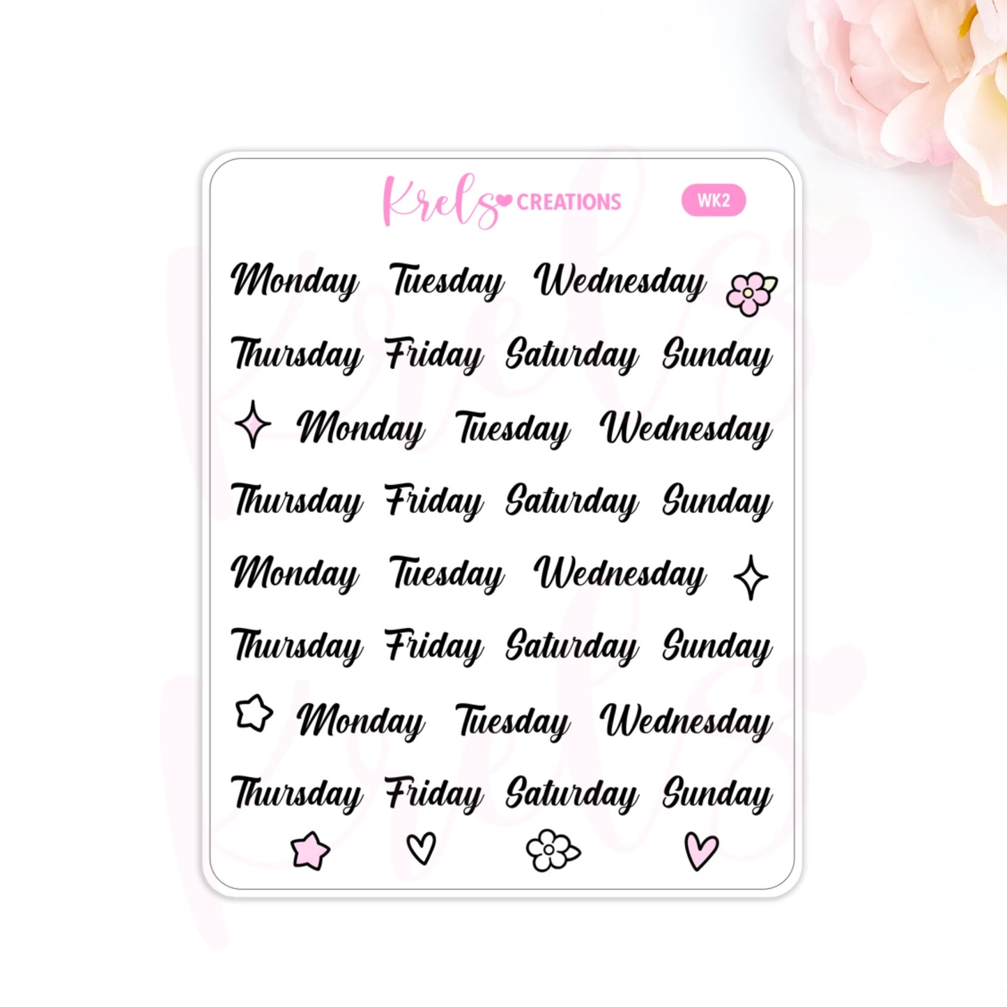 WK2 | Weekday