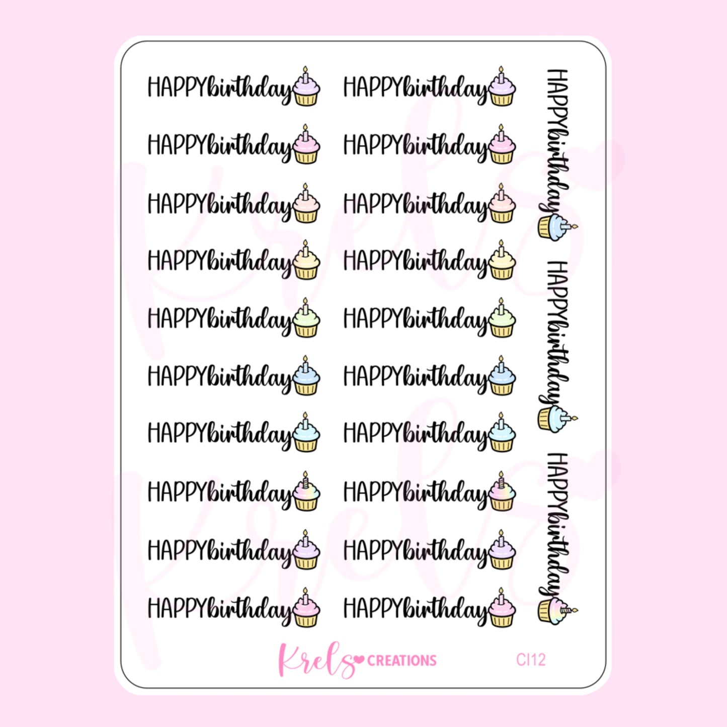 CI12 | HAPPY BIRTHDAY