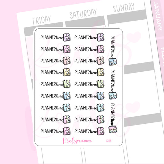 CI16 | PLANNER TIME