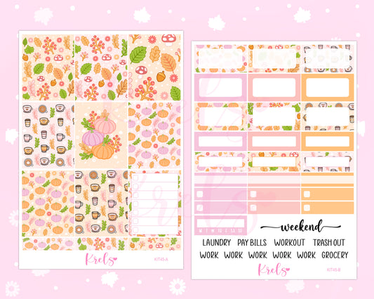 KIT45 | FALL THEME π | Vertical Kit