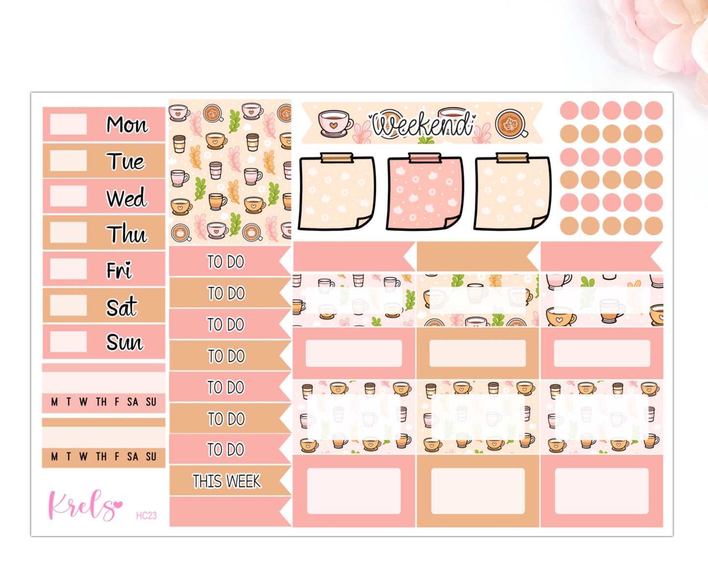 HC23 | Cozy drink | FALL THEME š | Hobonichi cousin