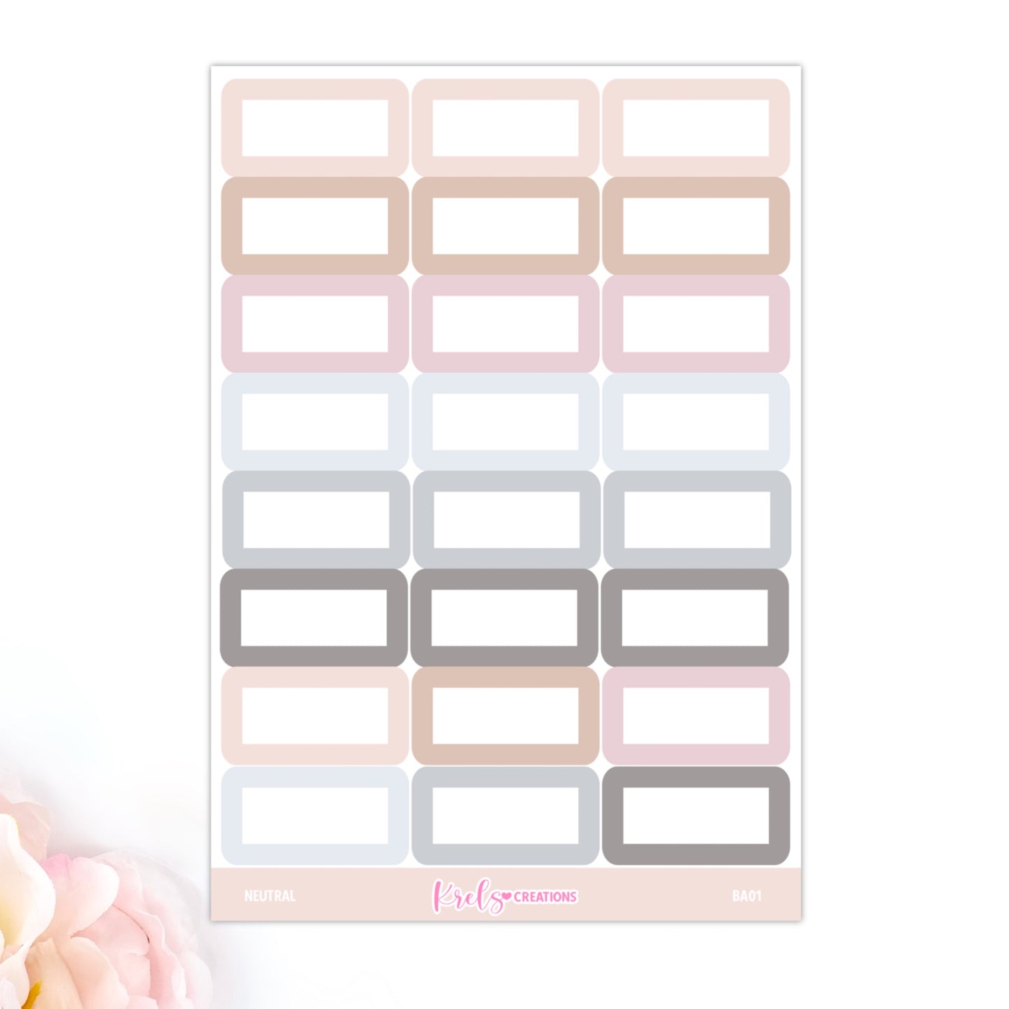 BA01 | Half boxes