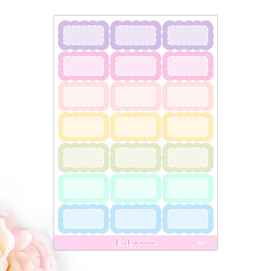 BA11 | Half box scallop