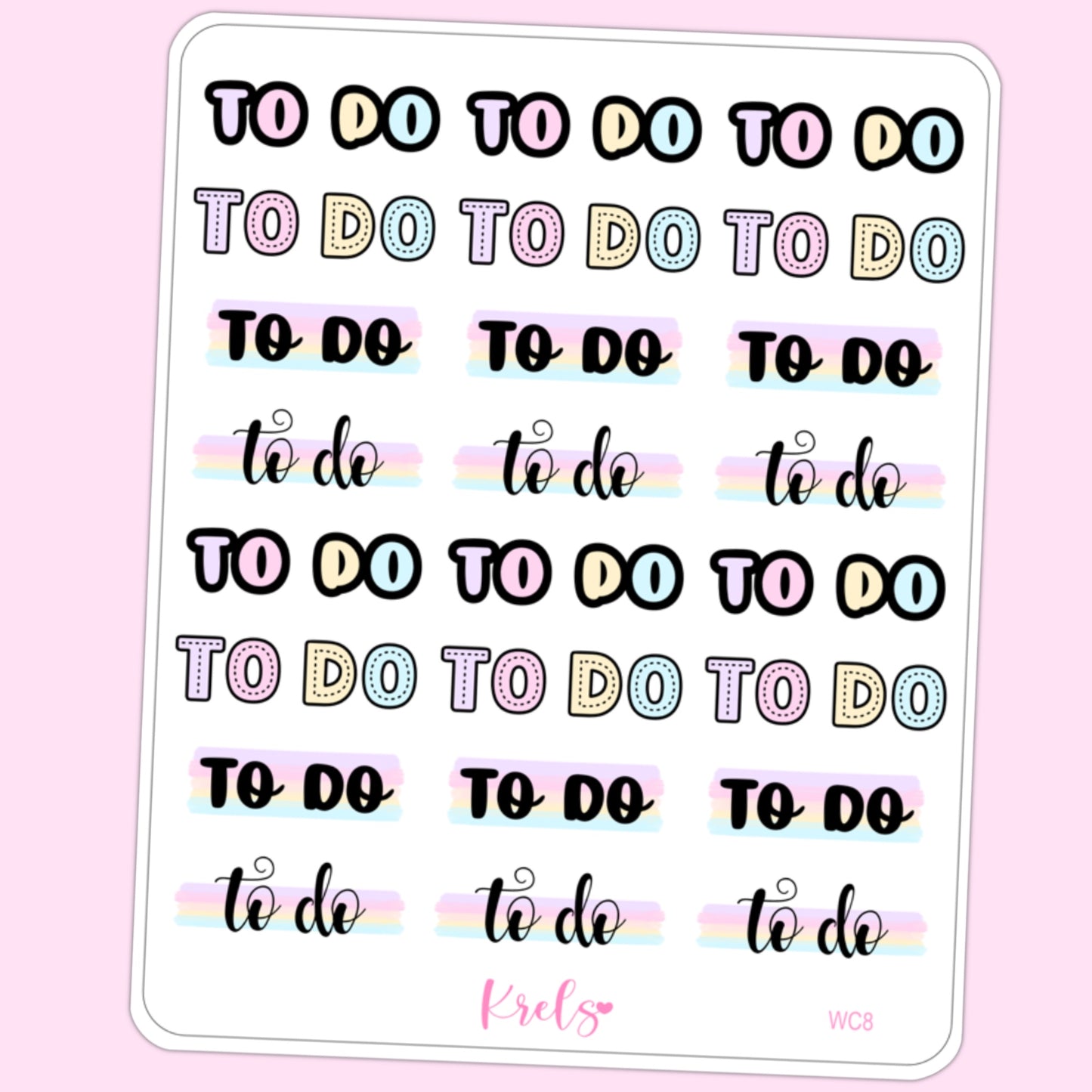 WC8 | TO DO