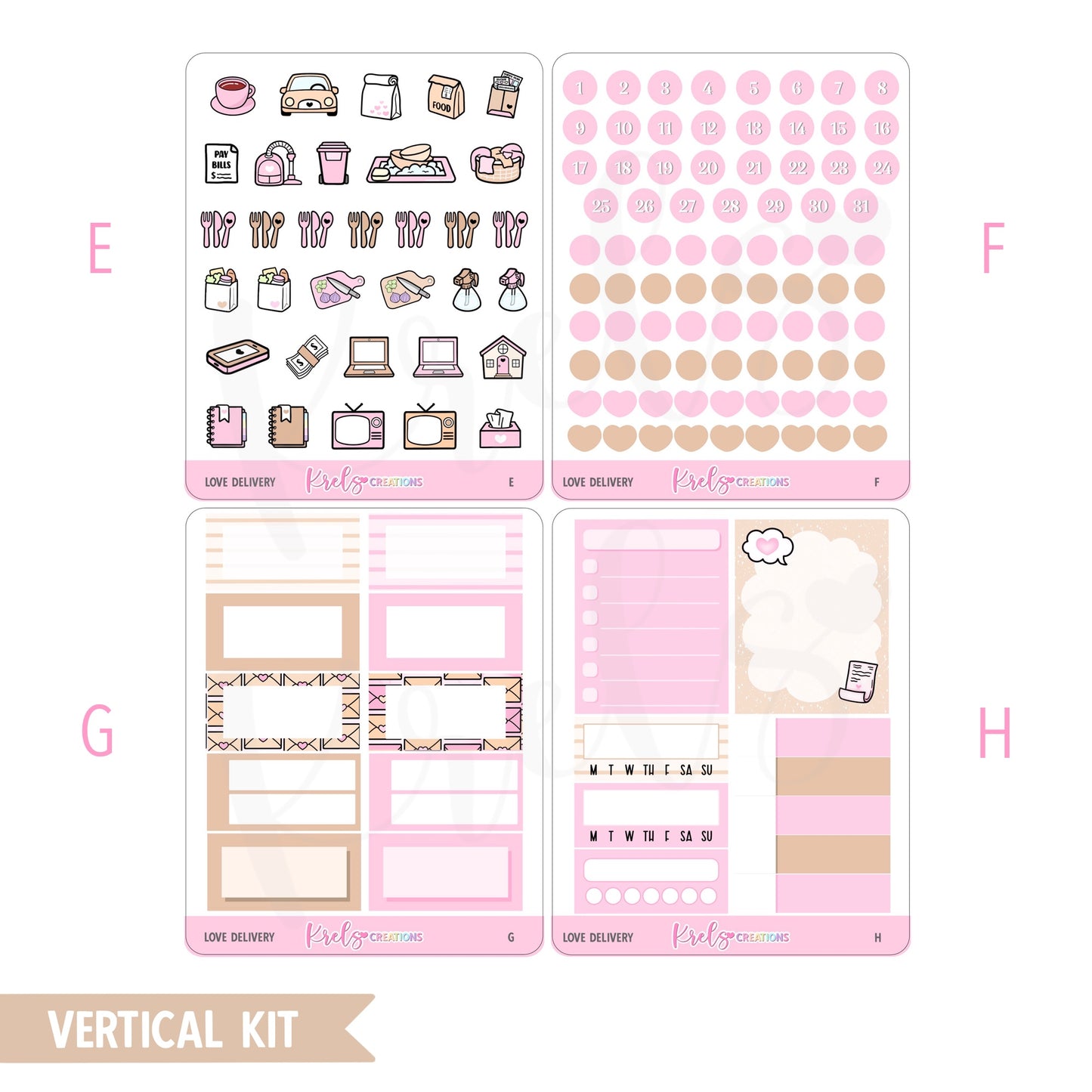 Love Delivery Collections | Choose a kit