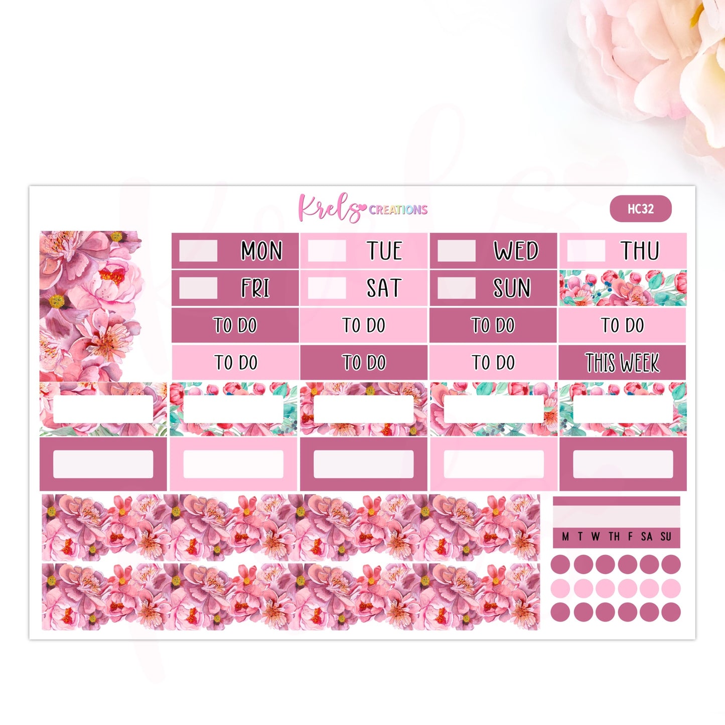 HC32 | Wild flower | Hobonichi cousin